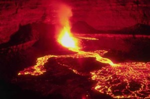 A Pond of Lava, or Lake of Fire