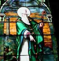 St Patrick Driving the Snakes Out of Ireland