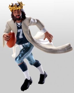 Jesus Playing Football